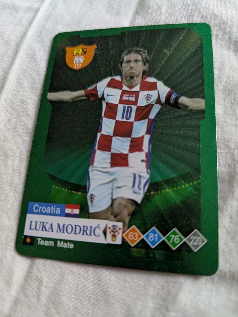 Luka Modrić Football Card thumbnail