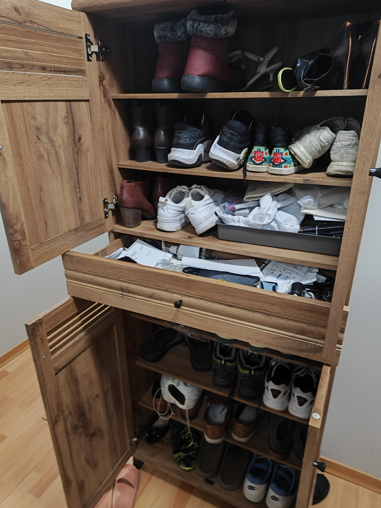 Wooden Shoe Cabinet - photo 2