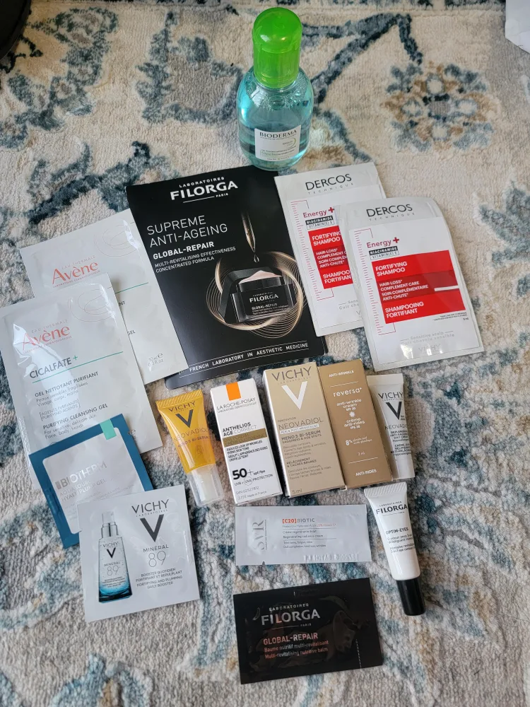 Mixed Lot of Skincare Samples: Avène, Filorga, Vichy & More thumbnail