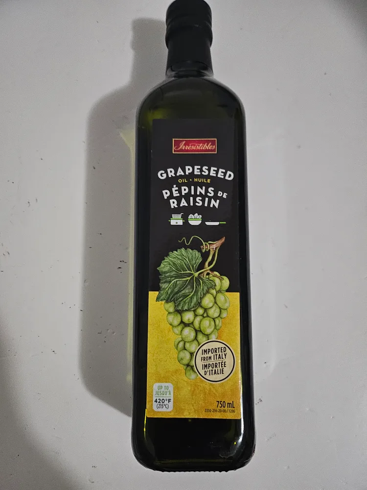 Irresistibles Grapeseed Oil - 750 ml 🇨🇦 thumbnail