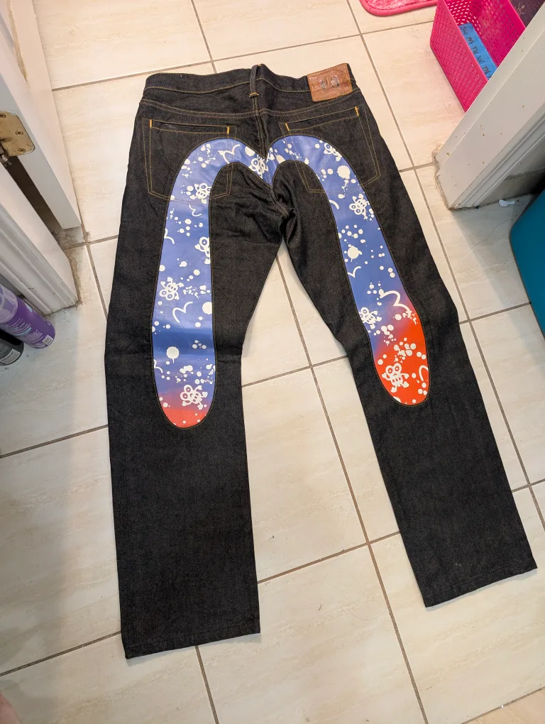 EVISU Jeans Size 36 x 34 thumbnail