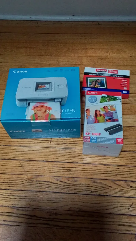 Canon Selphy CP740 Compact Photo Printer thumbnail