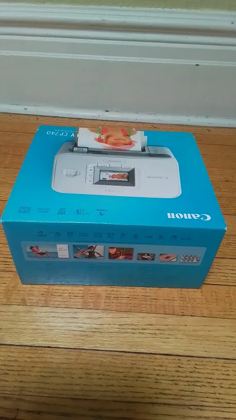 Canon Selphy CP740 Compact Photo Printer image indicator(5)