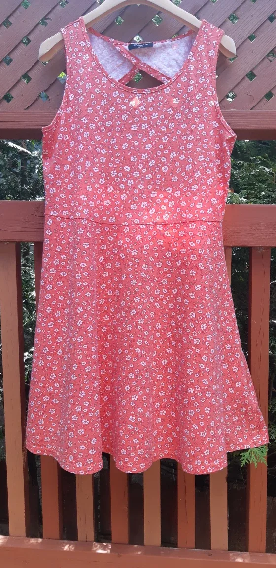 2 Dye 4 Coral Floral Dress - Size M image indicator(2)