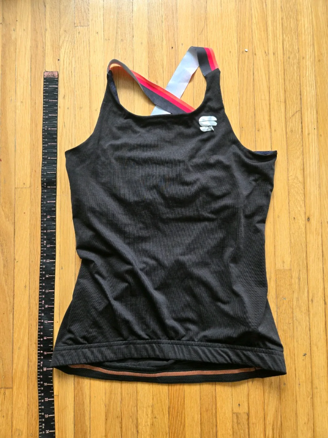 Sportful Black Cycling Tank Top - Size M thumbnail