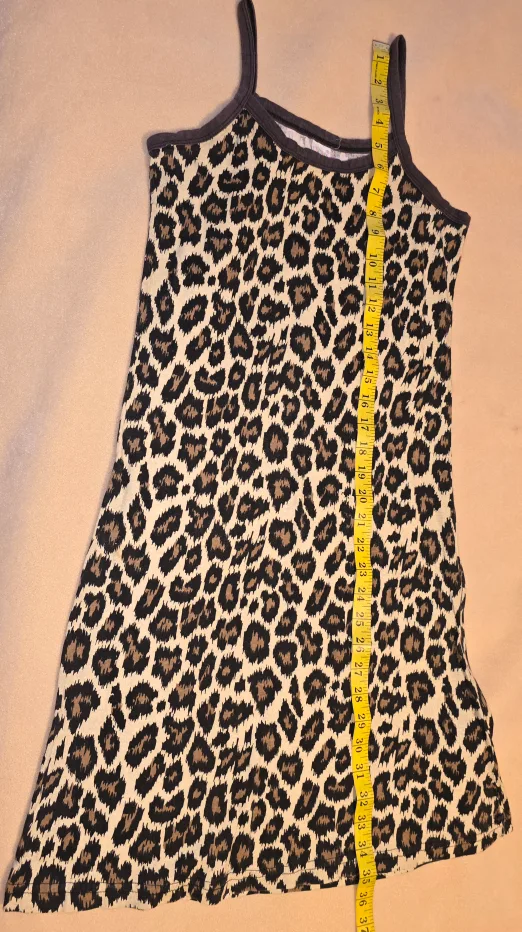 Leopard Print Sundress, Size S thumbnail