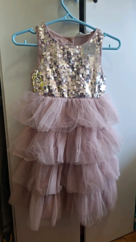 Girls Party Dress - Size 6-7Y thumbnail