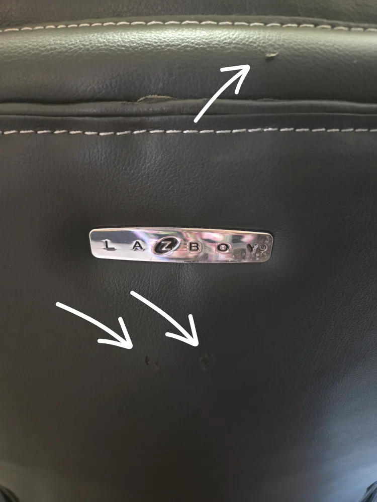 La-Z-Boy Black Executive Office Chair image indicator(5)