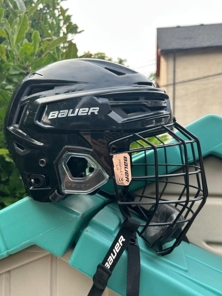 Bauer Reakt 150 Hockey Helmet - Black - photo 2