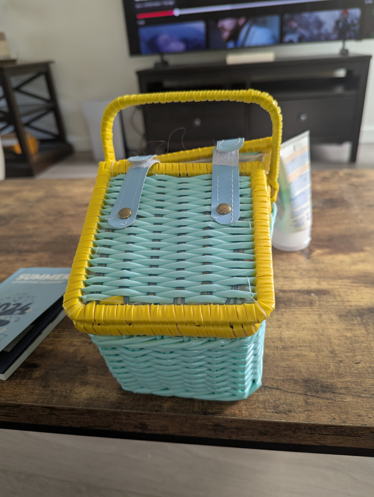 Mini Tea Set Picnic Basket - photo 2