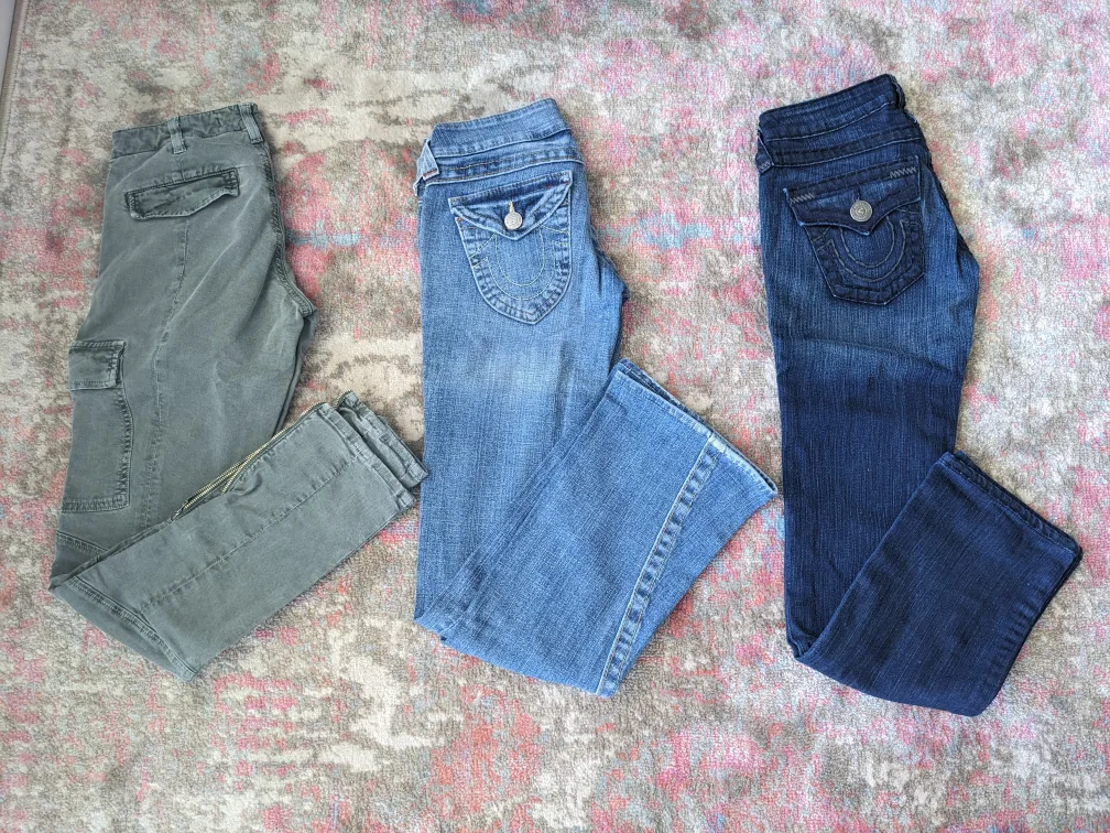True Religion Jeans Bundle (Size 24) thumbnail
