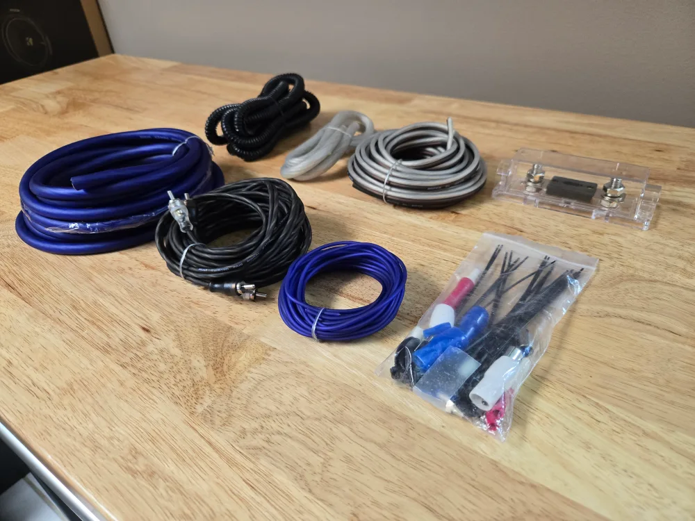 Brand New Gauge Car Amplifier Wiring Kit OFC 4500 Watts image indicator(3)