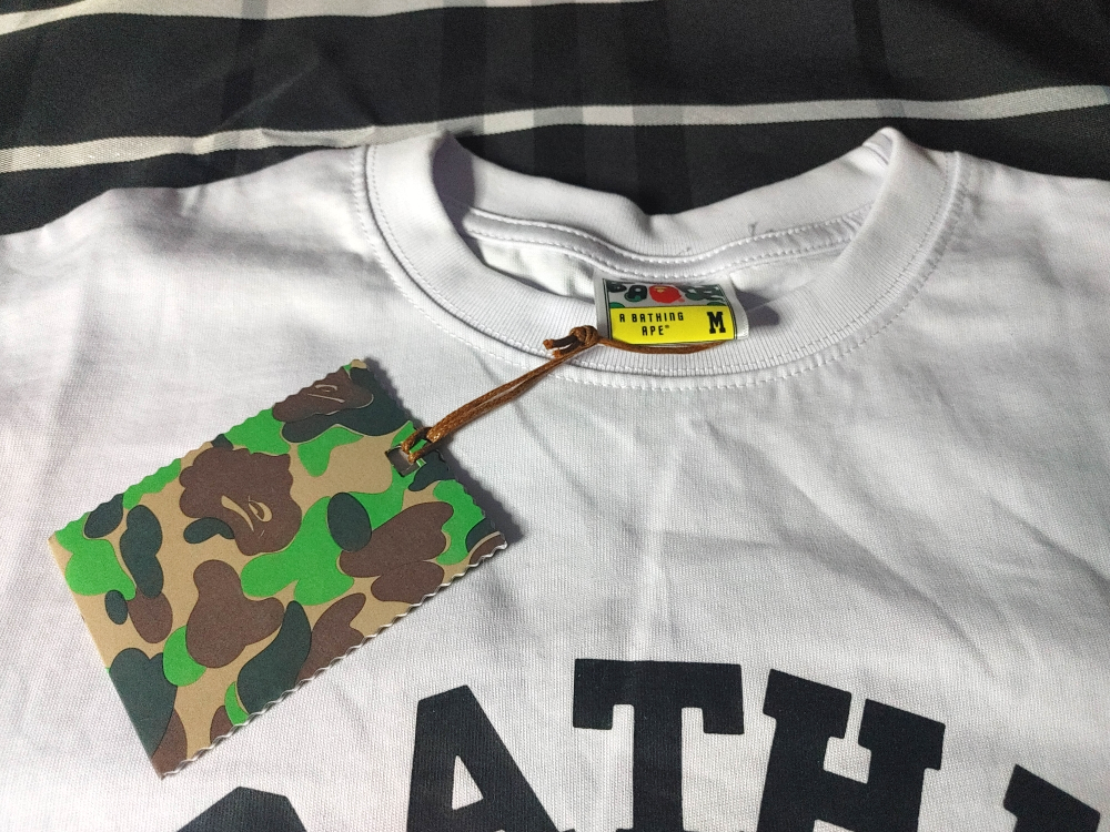 A Bathing Ape (BAPE) White T-Shirt, Size M - photo 2