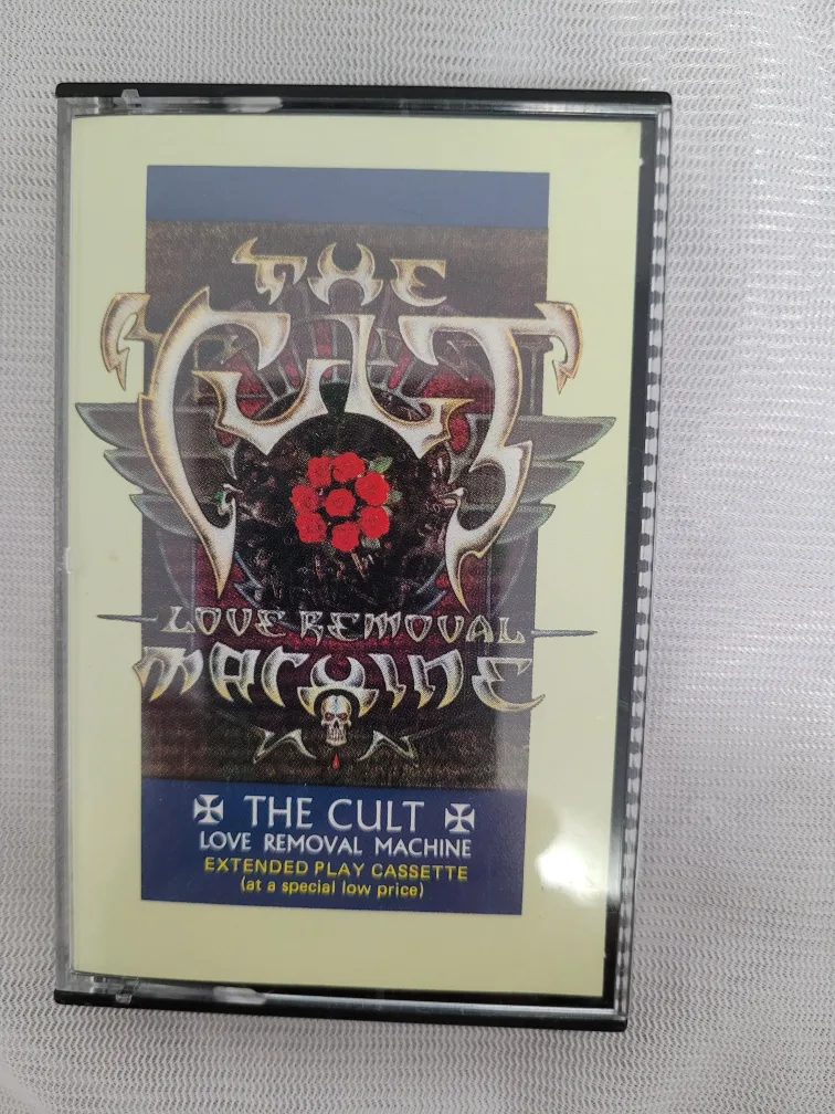 The Cult - Love Removal Machine Cassette Tape 🇨🇦 thumbnail
