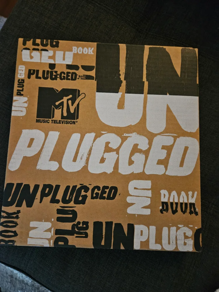 MTV Unplugged First Edition Hardcover Book Limited Edition MINT thumbnail