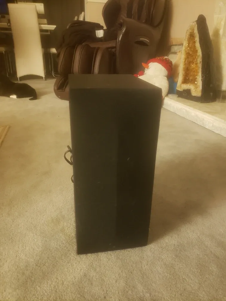LG Surround Speaker - Black thumbnail