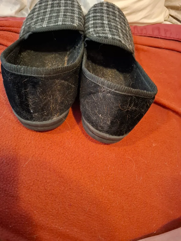 George Plaid Slippers - Size 13 image indicator(2)