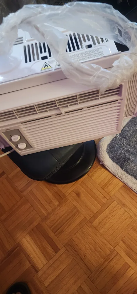 Window Air Conditioner had little dent on the back but works thumbnail