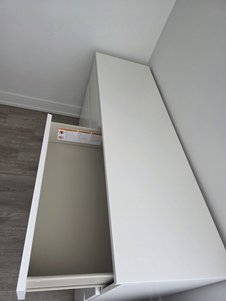 IKEA Malm 6-Drawer Dresser - White - photo 3