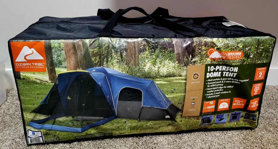 Ozark Trail 10-Person Dome Tent Karrot