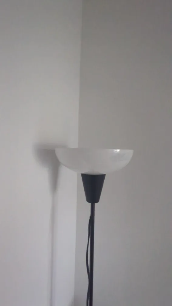 IKEA Floor Lamp with White Shade & Smart Bulb (Lepro) thumbnail