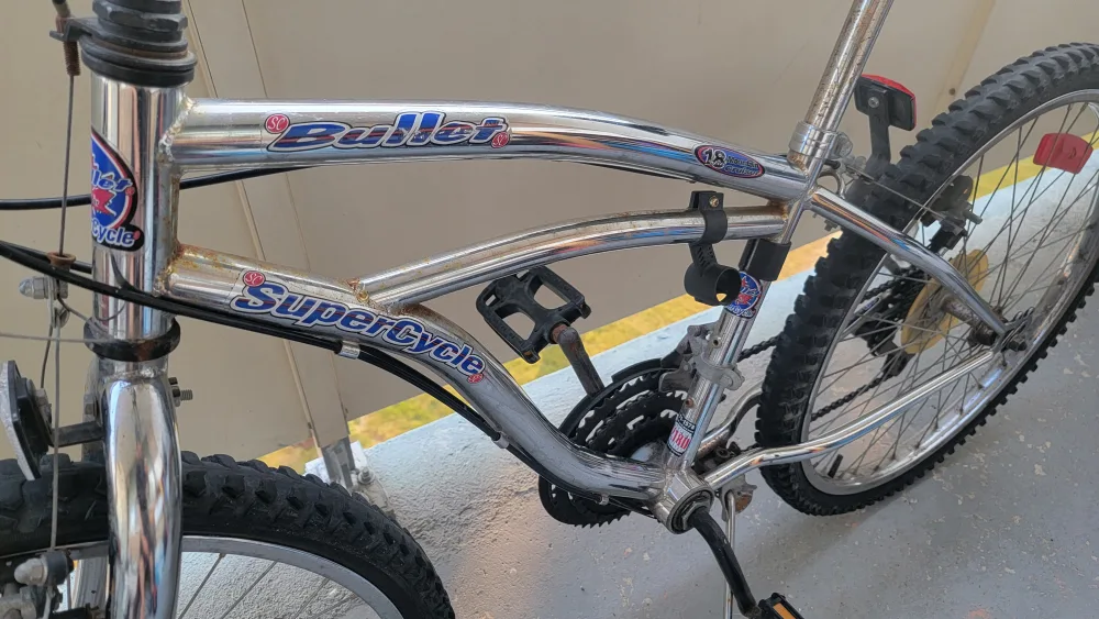 Supercycle Bullet Chrome 24" Mountain Cruiser Bicycle – 18-Speed image indicator(4)
