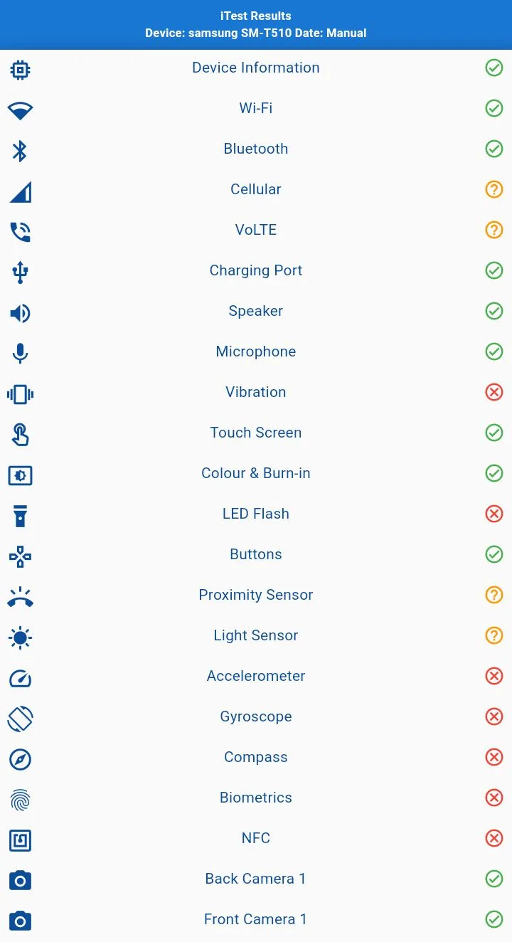 Samsung Galaxy Tab A 10.1 (2019) - 32 GB - Silver (Read Desc) image indicator(10)