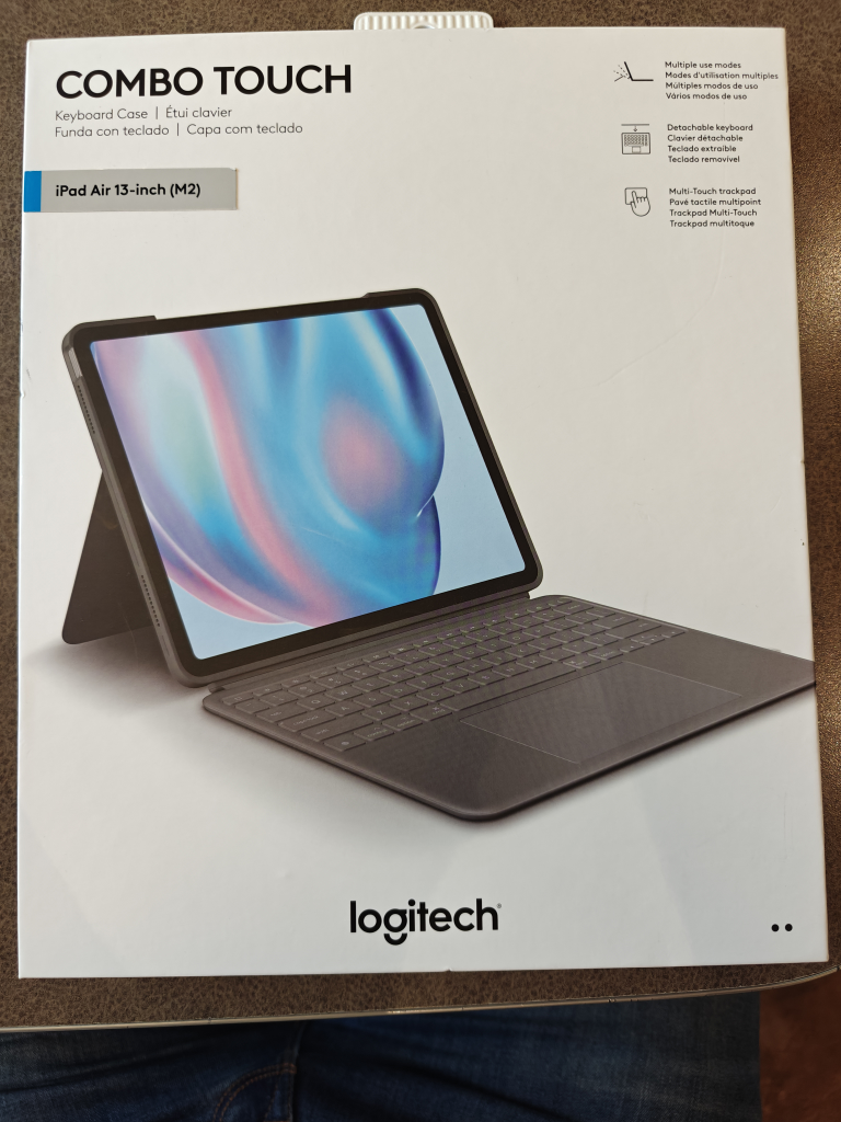 Logitech Combo Touch iPad Air 13-inch (M2) Keyboard Case