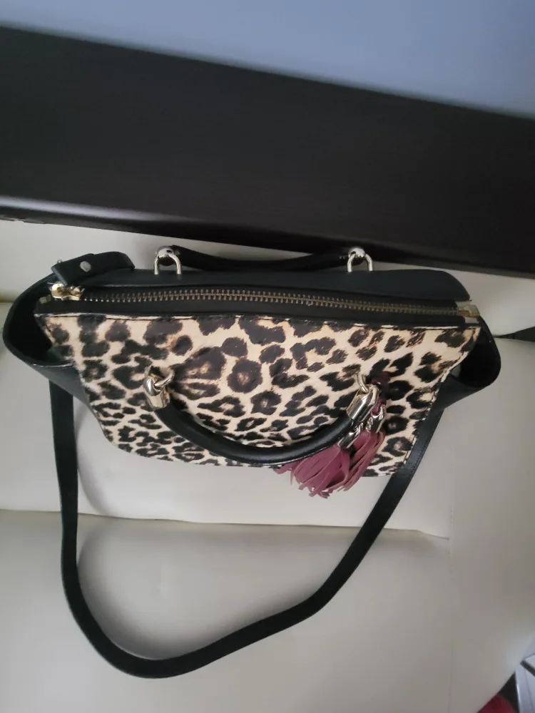 Kate Spade Leopard Print Satchel image indicator(5)