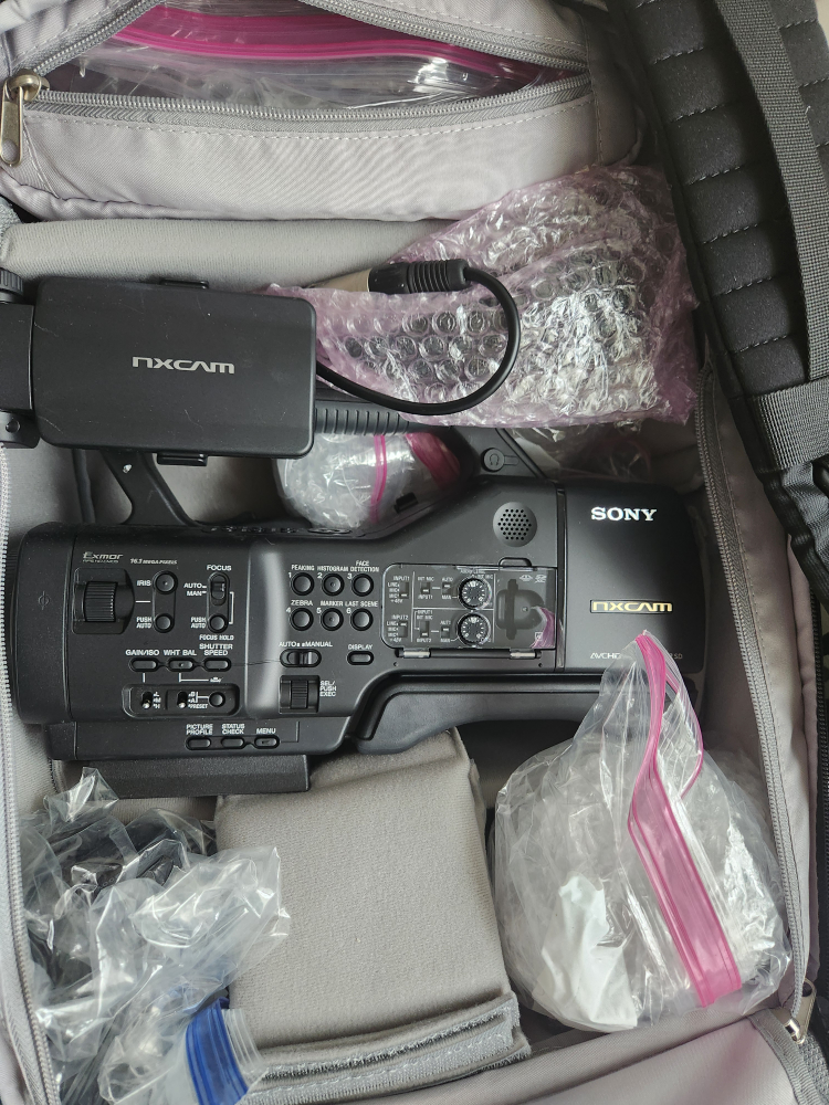 Sony NXCAM with Full Starter Kit