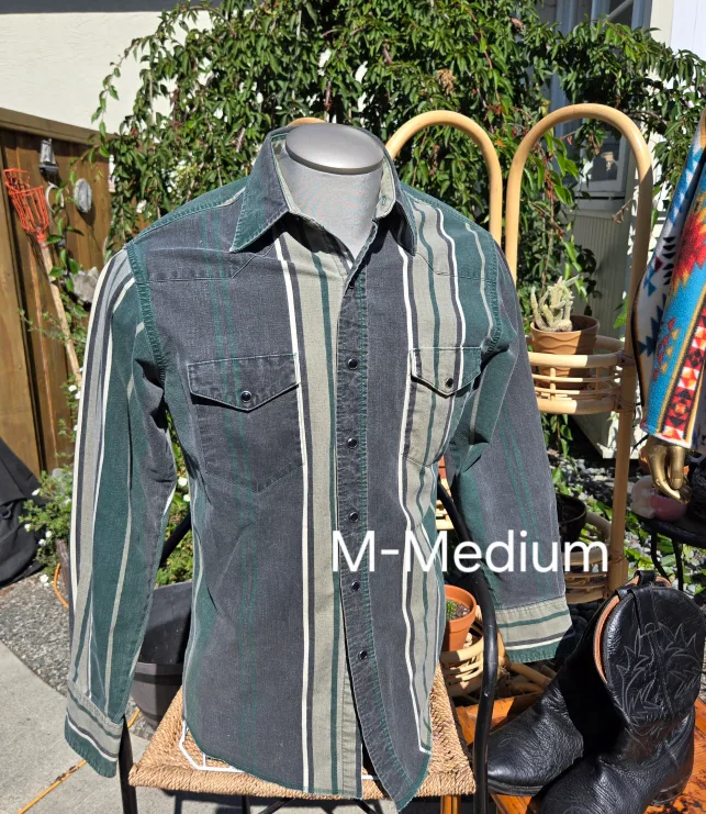 Vintage Wrangler Western Shirt - Men's Size Medium thumbnail