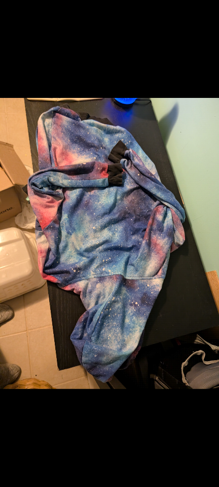 Galaxy Print Hoodie - photo 3