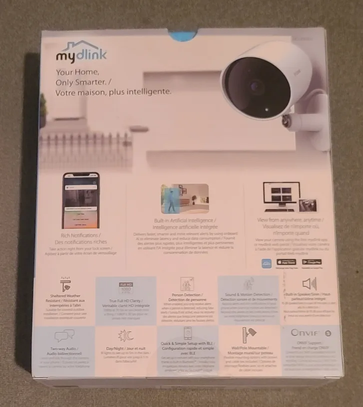 D-Link mydlink 2K Outdoor Wi-Fi Camera (DCS-8302LH) image indicator(3)