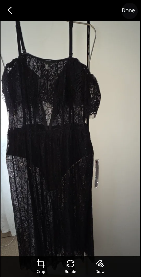 Black Lace Dress image indicator(7)