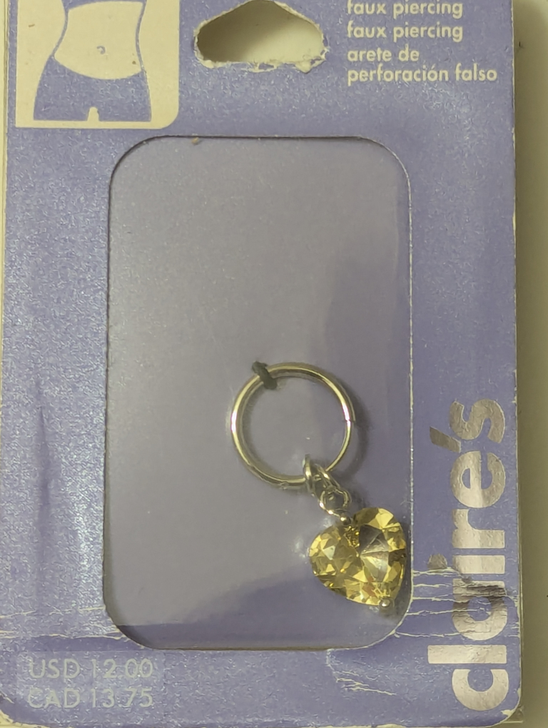 $18 15 piece lot claire's belly, eyebrow, targus ear jewelry - photo 2