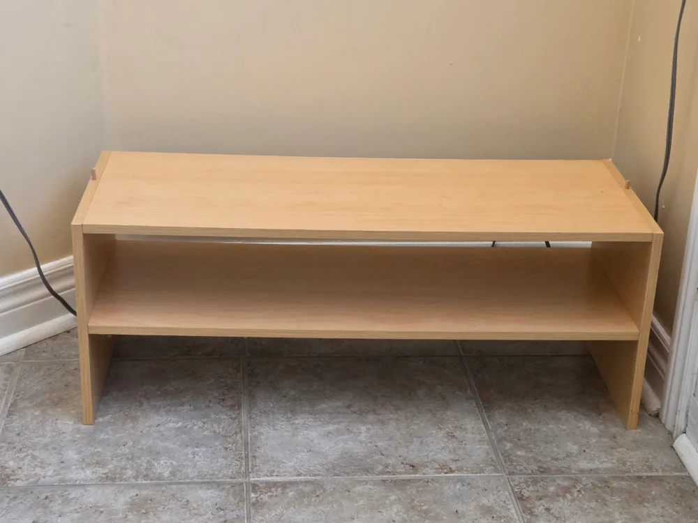 beige shoe rack thumbnail