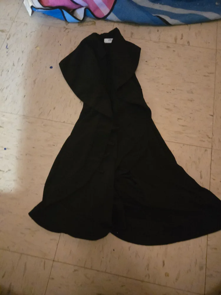 LBD Black Duster Cardigan thumbnail