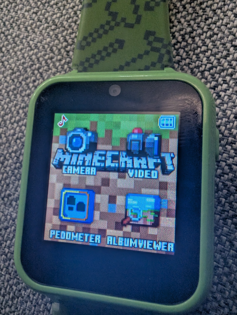 Minecraft smartwatch lite
