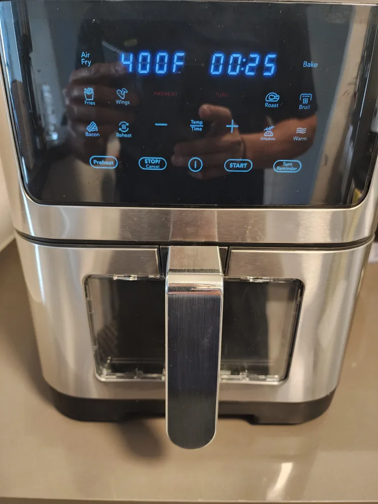 Frigidaire 8.5-Quart Digital Air Fryer - Stainless Steel image indicator(3)