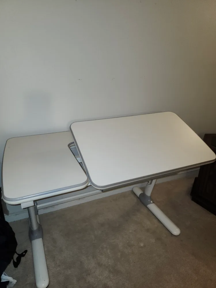 Adjustable Height Desk - White image indicator(8)