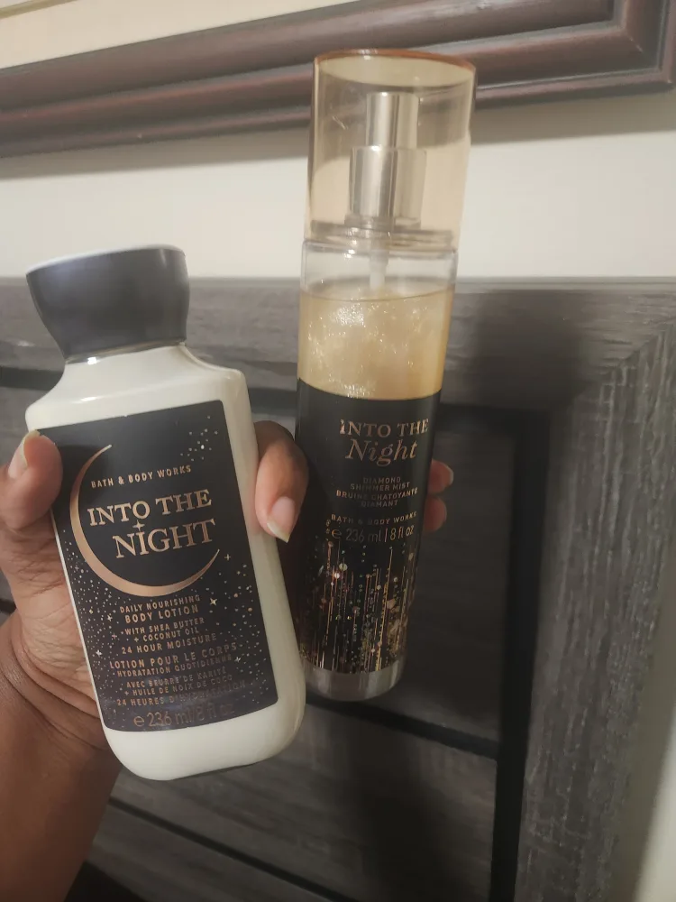 Bath & Body Works Into the Night Lotion & Shimmer Mist both $20 thumbnail