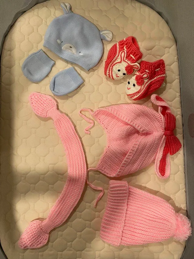Baby Hats, Booties, Sleep Sack thumbnail