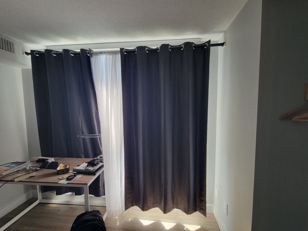 Blackout Curtains - Black