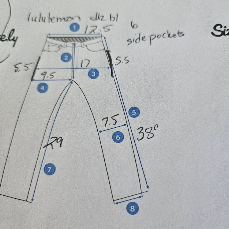 Lululemon Smooth Fit Pull On High Rise Pant Size 6, Black image indicator(10)