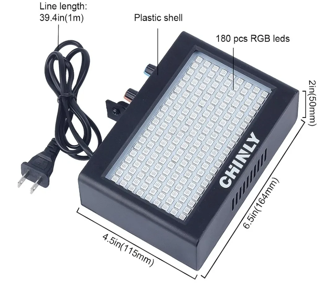 Sound-Activated Stage Light RGB LED image indicator(3)