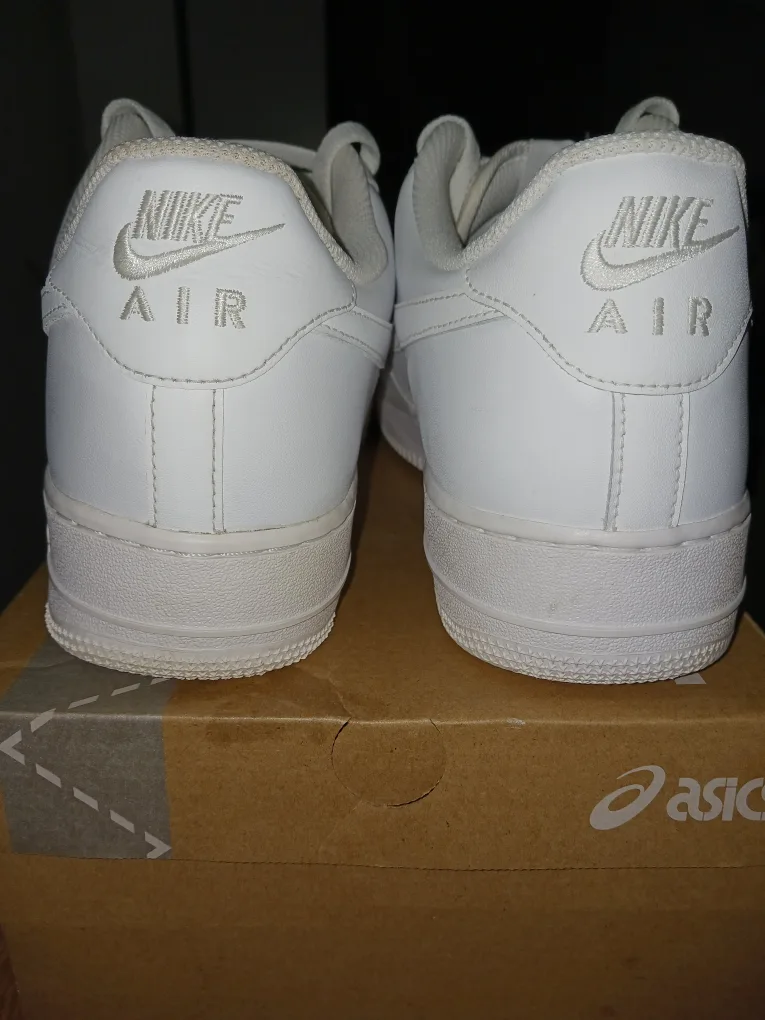 🔥Nike Air Force 1 Low White, Size 12 USED IN UNORIGINAL BOX image indicator(4)
