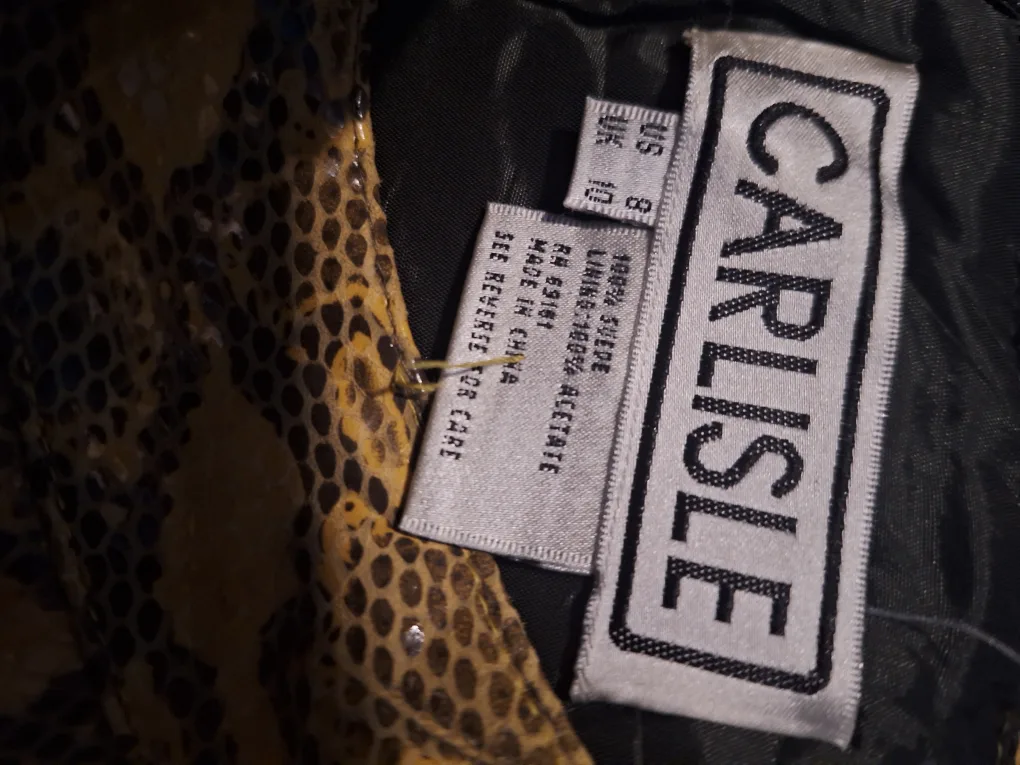 Carlisle Snake Print Skirt - Size 8 thumbnail
