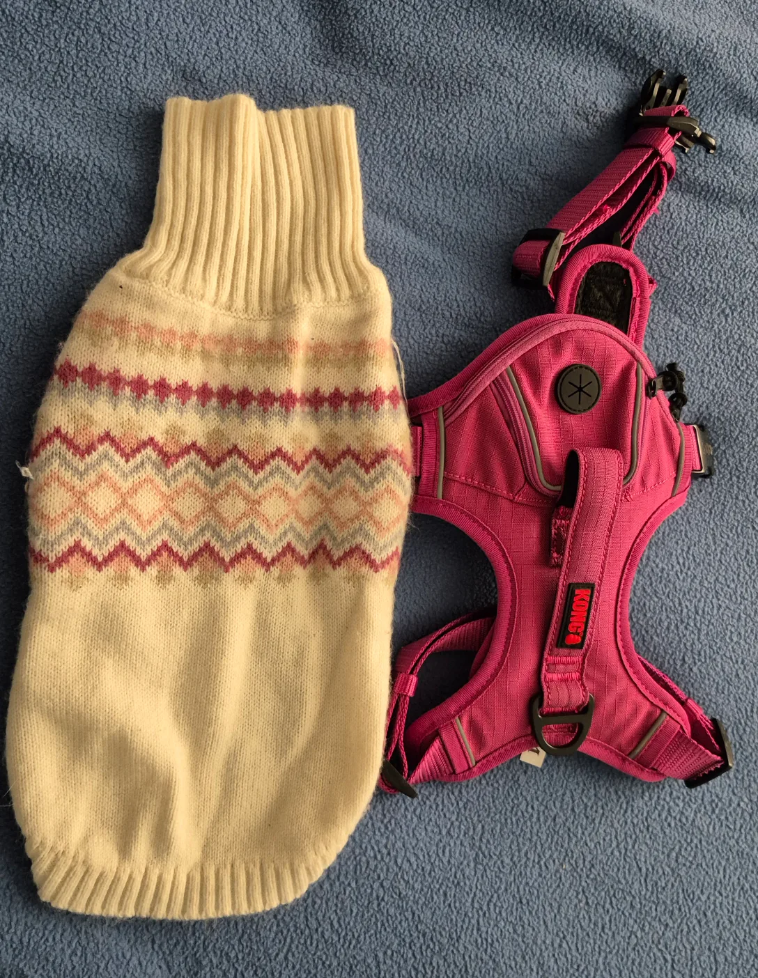 Dog harness  & sweater thumbnail