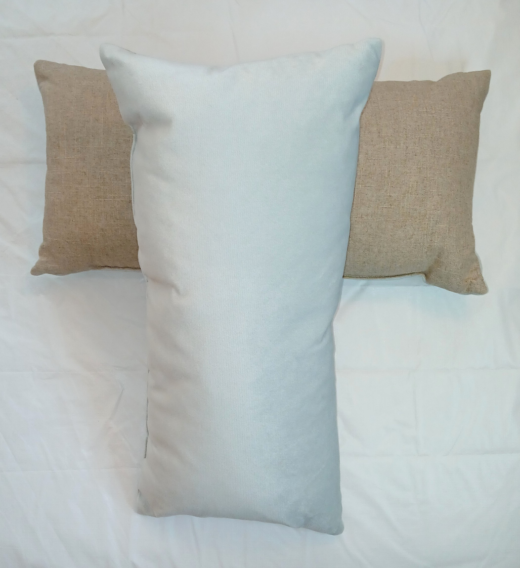 Two-Toned Rectangular Pillows (down filled)