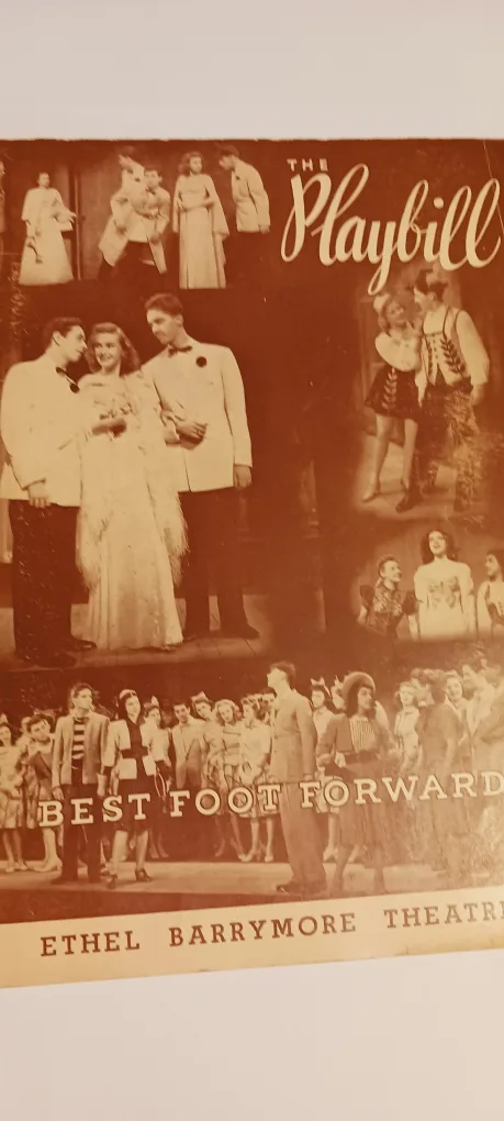 Playbill - Best Foot Forward - Ethel Barrymore Theatre thumbnail
